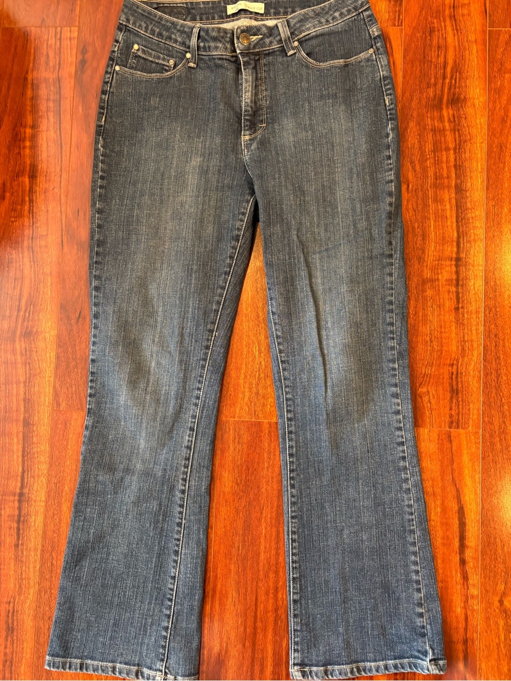 Riders by Lee Dark Wash Blue Flare Jeans